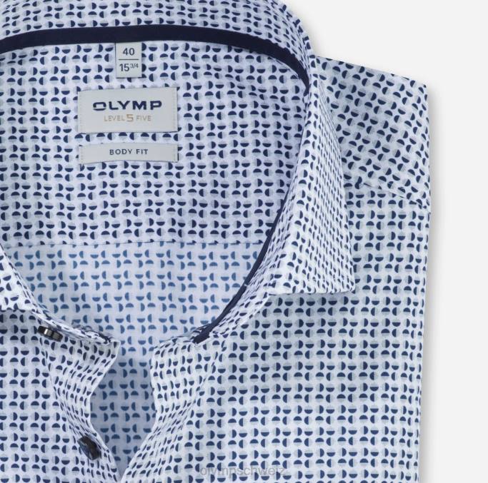 OLYMP Level Five Body Fit, Businesshemd, Royal Kent, Taupe LBD8668 Kleidung