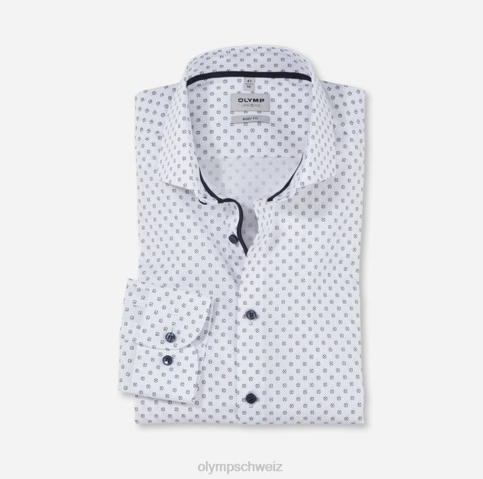 OLYMP Level Five Body Fit, Businesshemd, Royal Kent, rot LBD8524 Kleidung