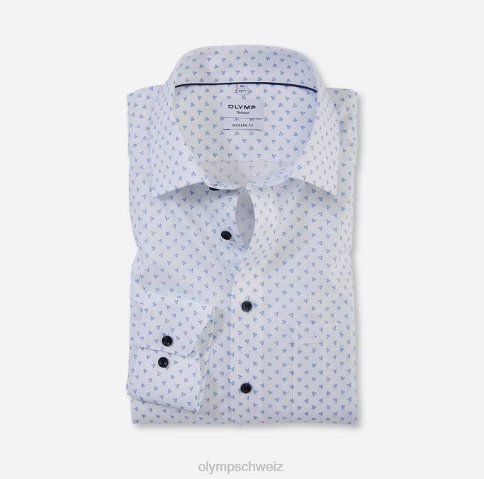 OLYMP tendenz modern fit, Businesshemd, New Kent, Bleu LBD81726 Kleidung
