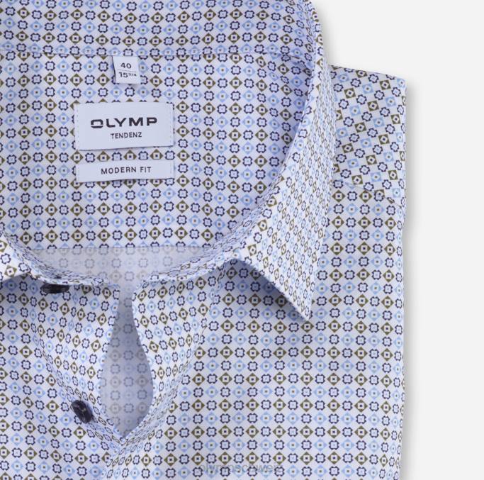 OLYMP tendenz modern fit, Businesshemd, New Kent, Limettengrün LBD81716 Kleidung