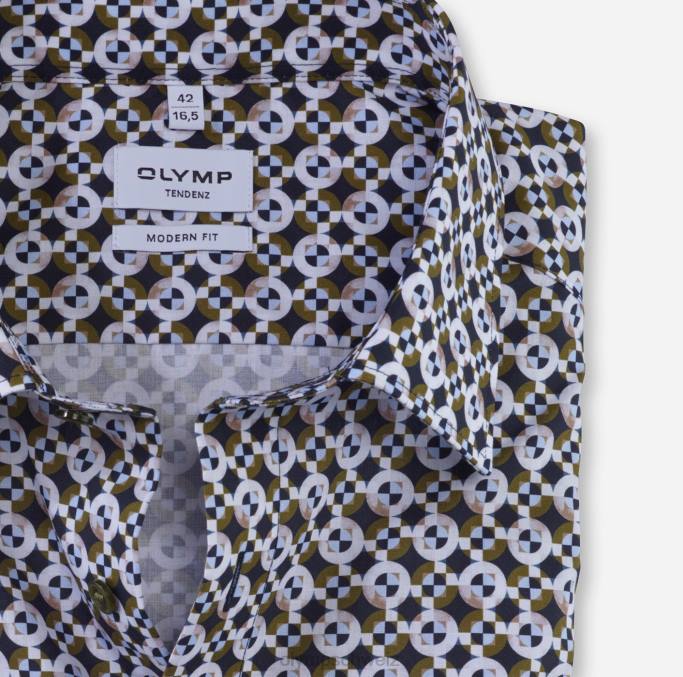 OLYMP tendenz modern fit, Businesshemd, New Kent, Limettengrün LBD81742 Kleidung