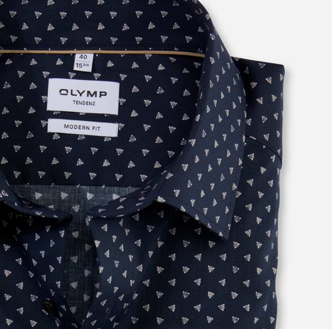 OLYMP tendenz modern fit, Businesshemd, New Kent, Natur LBD81730 Kleidung