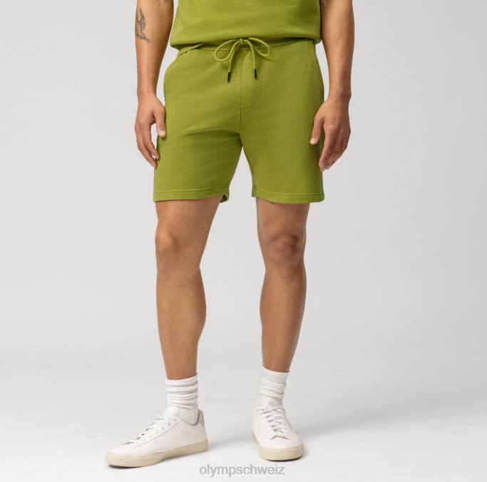 OLYMP Sweatshorts, Limette LBD82195 Kleidung