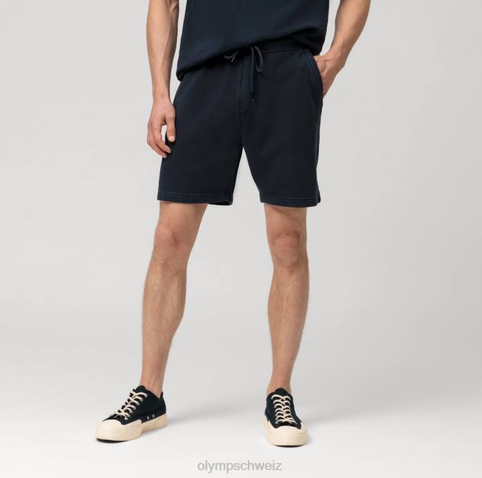 OLYMP Sweatshorts, Marine LBD82196 Kleidung