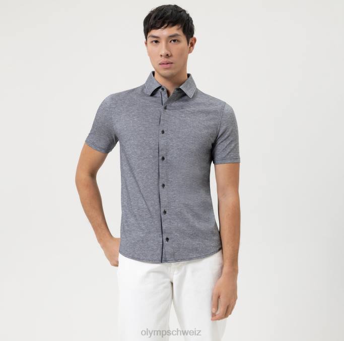 OLYMP Level Five Casual Body Fit, Polo, Marine LBD82123 Kleidung