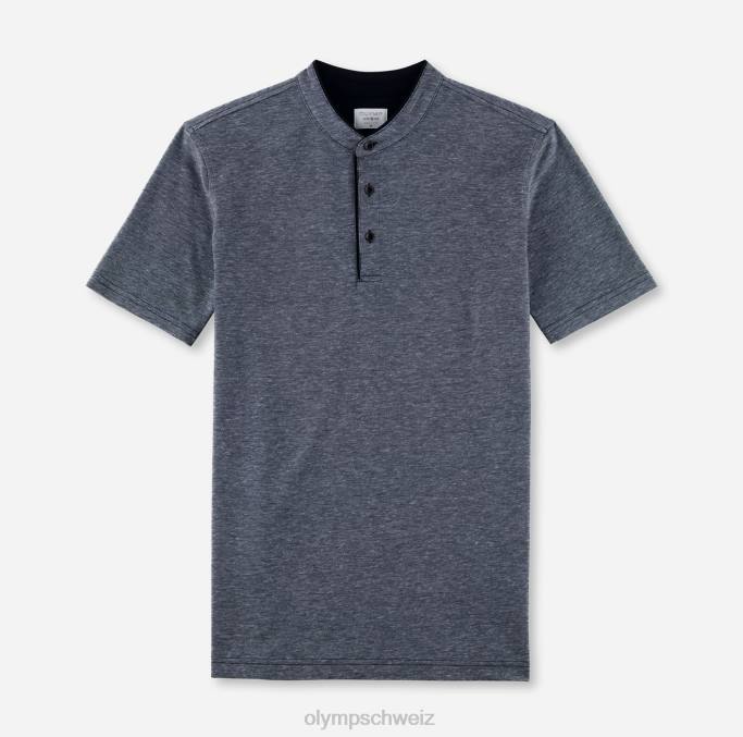 OLYMP Level Five Casual Body Fit, Polo, Marine LBD82125 Kleidung