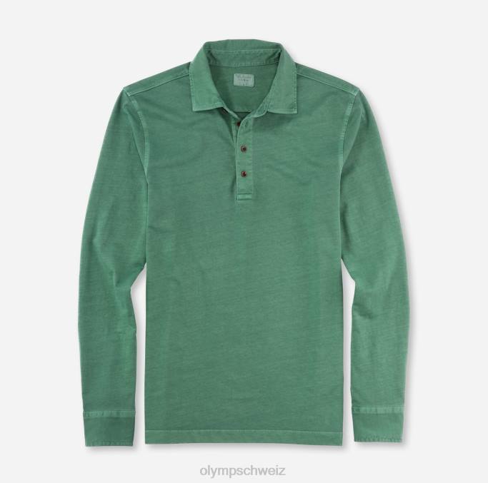 OLYMP Level Five Casual Body Fit, Polo, grün LBD82111 Kleidung