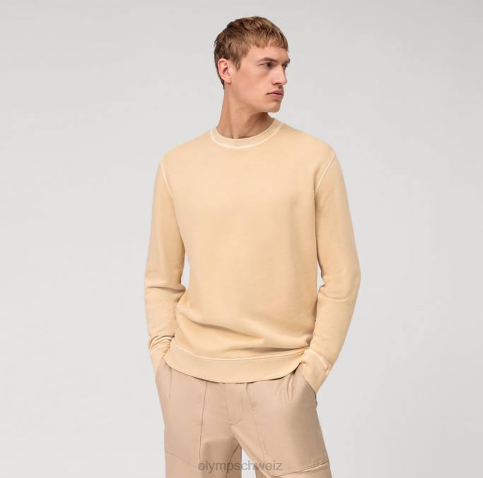 OLYMP lässiger Jersey natur LBD81910 Kleidung