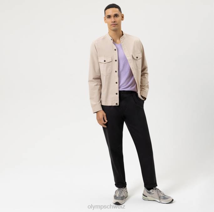 OLYMP Level Five Casual Body Fit, T-Shirt, Flieder LBD82005 Kleidung