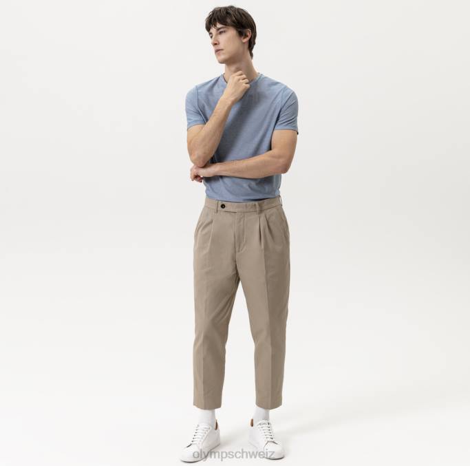 OLYMP Level Five Casual Body Fit, T-Shirt, blau LBD82014 Kleidung