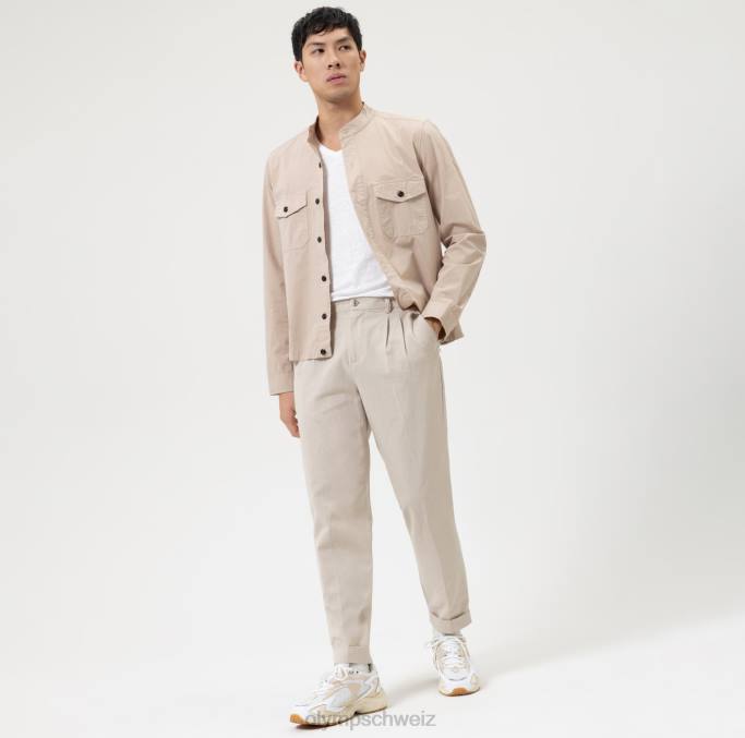 OLYMP Level Five Casual Body Fit, T-Shirt, gebrochenes Weiß LBD81988 Kleidung