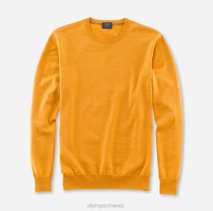 OLYMP Lässiger Strickpullover, Anis LBD81841 Kleidung