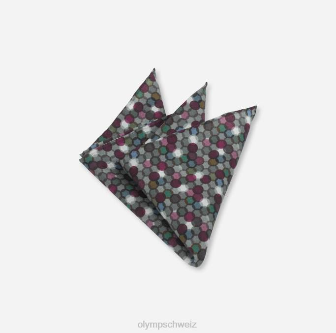 OLYMP Einstecktuch 28x28 cm, grün LBD82604 Zubehör