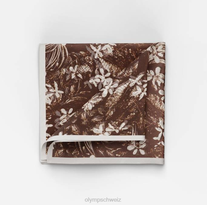 OLYMP Einstecktuch 30x30 cm, braun LBD82572 Zubehör