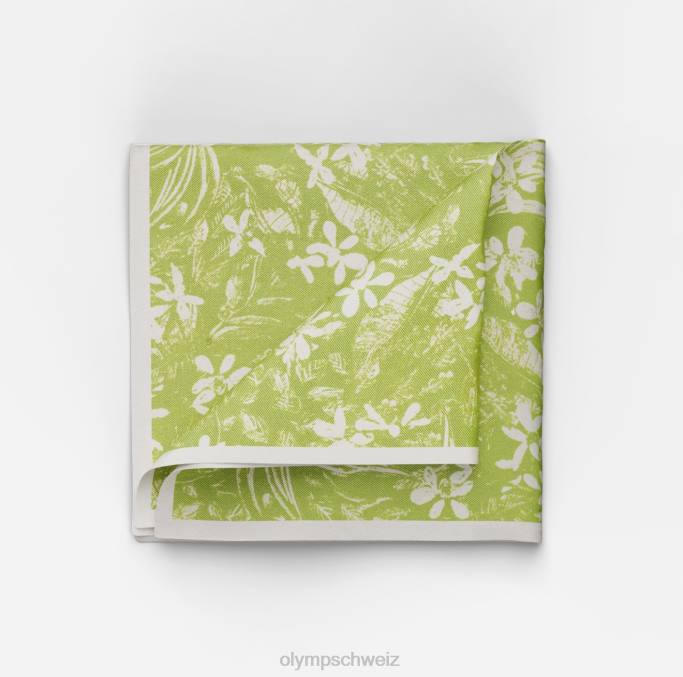 OLYMP Einstecktuch 30x30 cm, grün LBD82599 Zubehör