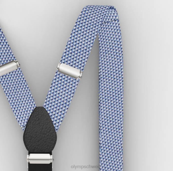 OLYMP Hosenträger-Set / Einstecktuch-Set blau LBD82639 Zubehör