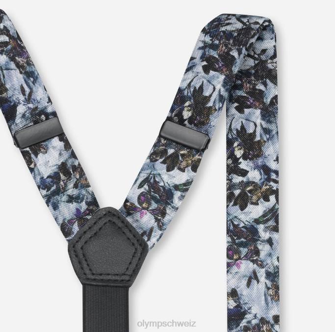 OLYMP Hosenträger-Set / Einstecktuch-Set blau LBD82659 Zubehör