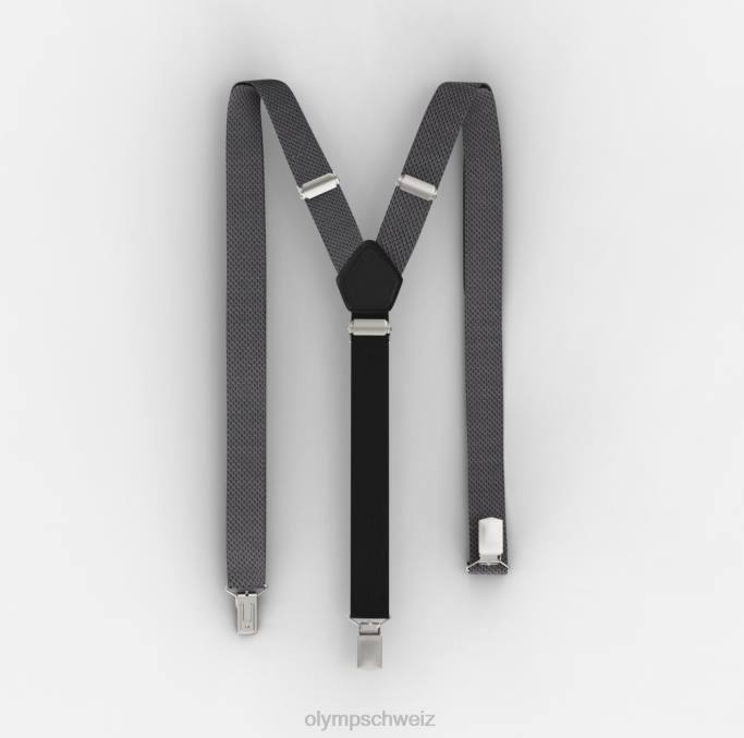 OLYMP Hosenträger Y-Form, anthrazit LBD82620 Zubehör