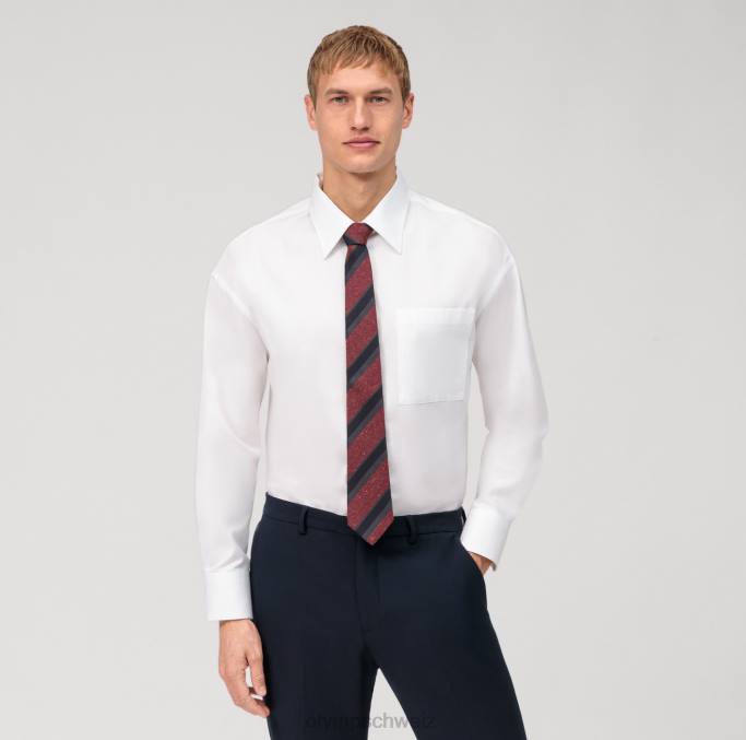 OLYMP Krawatte normal 7 cm, rot LBD82361 Zubehör