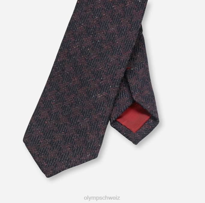 OLYMP Krawatte schmal 6,5 cm, Chianti LBD82320 Zubehör