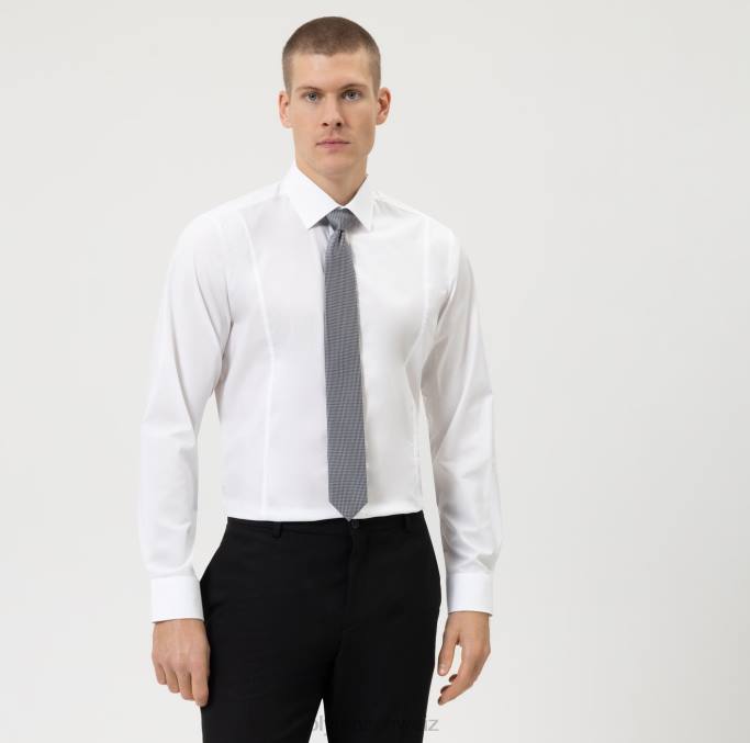 OLYMP Krawatte schmal 6,5 cm, anthrazit LBD82476 Zubehör