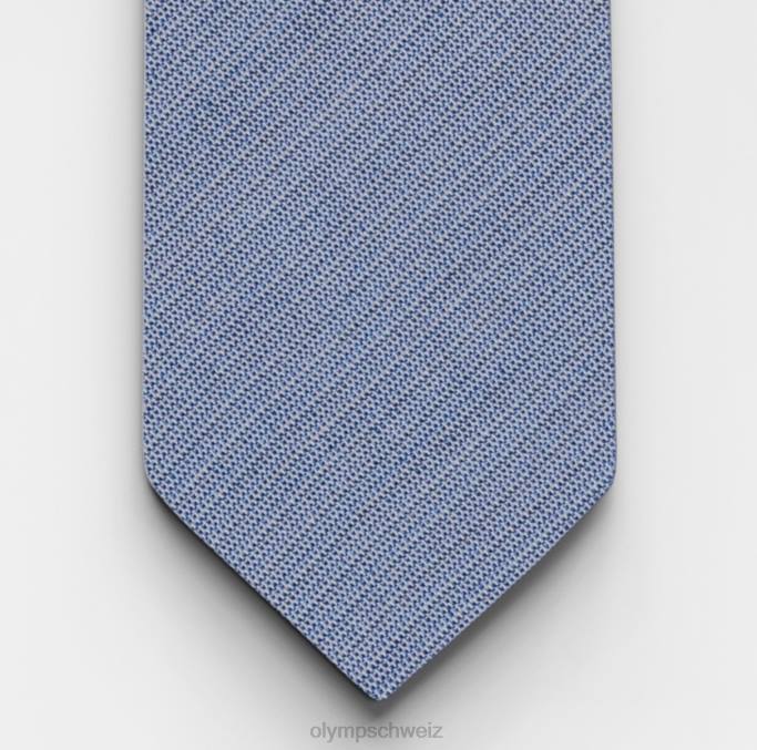 OLYMP Krawatte schmal 6,5 cm, blau LBD82201 Zubehör