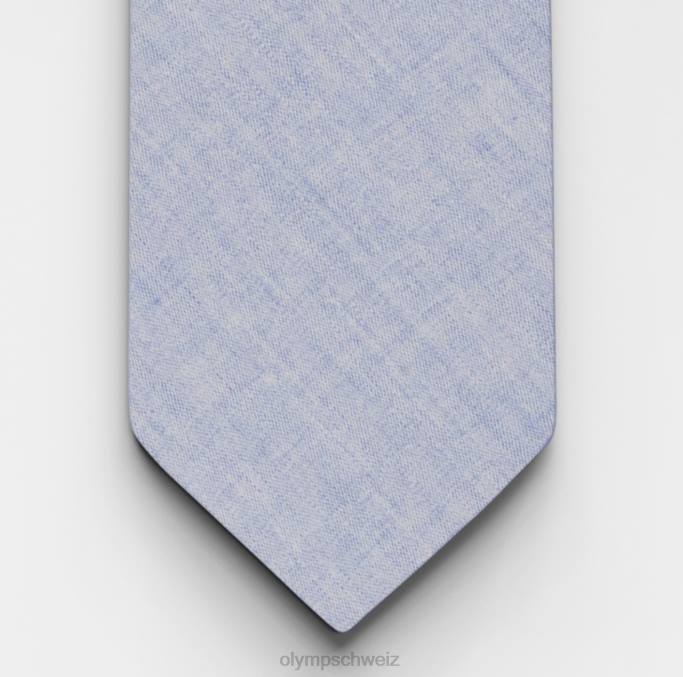 OLYMP Krawatte schmal 6,5 cm, blau LBD82202 Zubehör