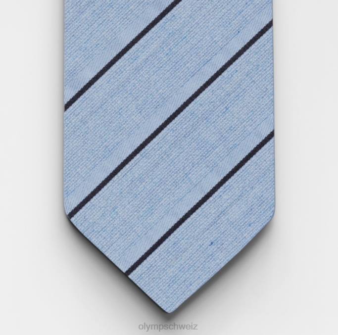 OLYMP Krawatte schmal 6,5 cm, blau LBD82217 Zubehör