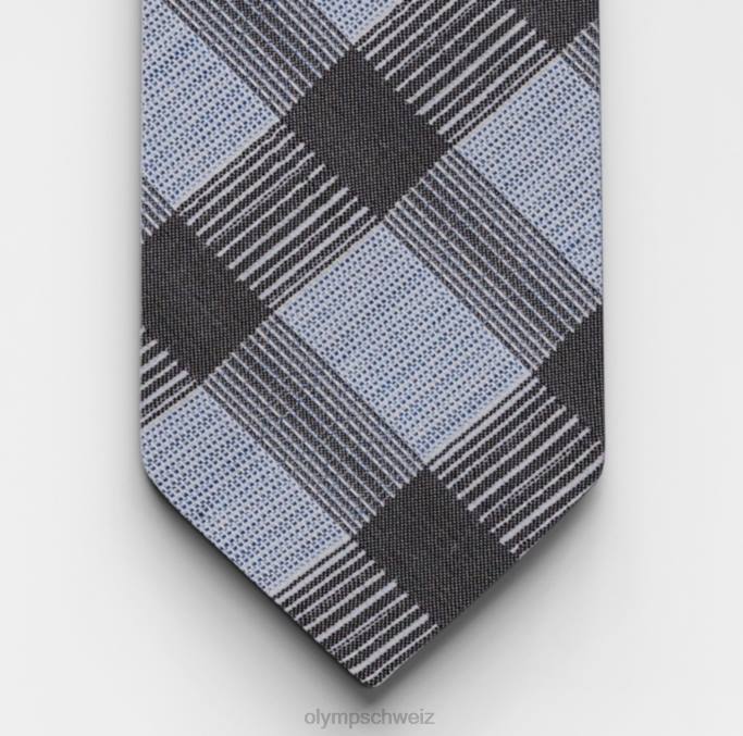 OLYMP Krawatte schmal 6,5 cm, blau LBD82291 Zubehör