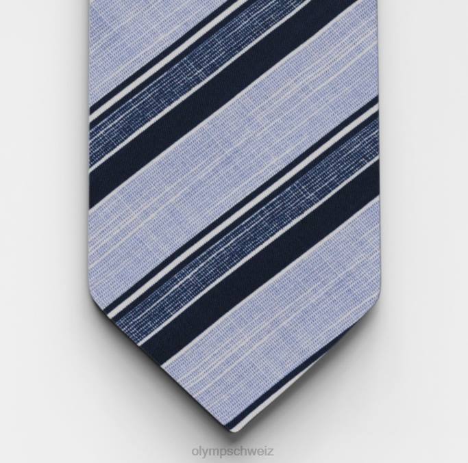 OLYMP Krawatte schmal 6,5 cm, blau LBD82339 Zubehör