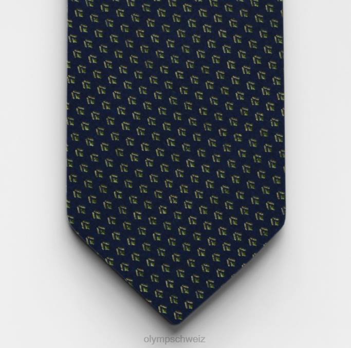 OLYMP Krawatte schmal 6,5 cm, grün LBD82218 Zubehör