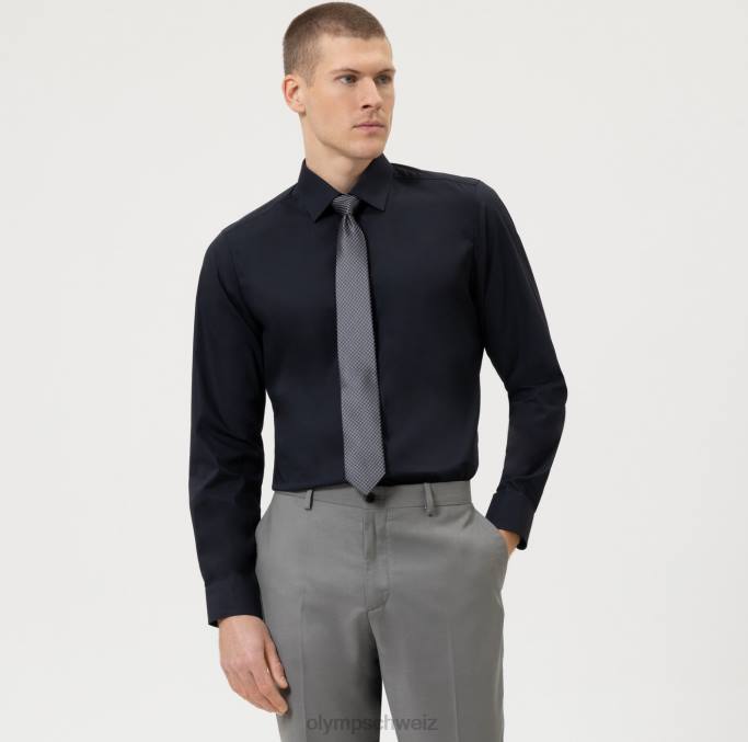 OLYMP Krawatte schmal 6,5 cm, schwarz LBD82346 Zubehör