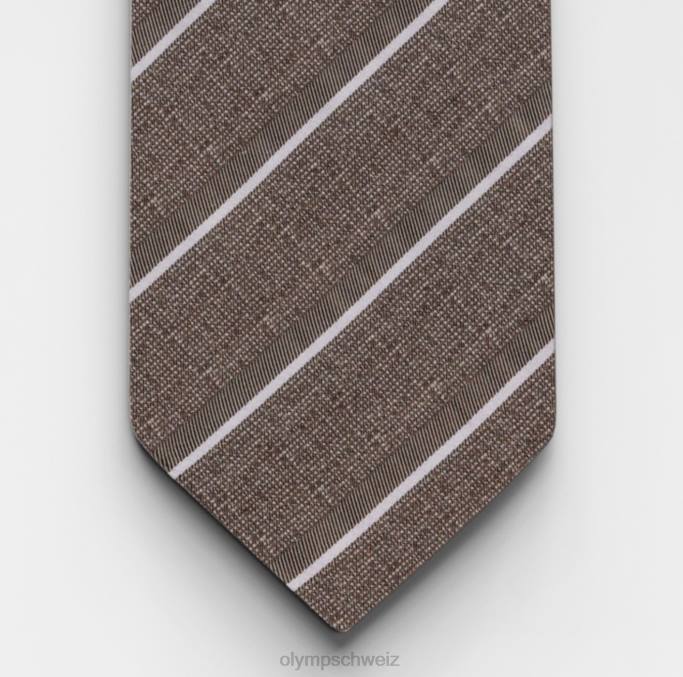 OLYMP Krawatte schmal 6,5 cm, taupe LBD82286 Zubehör