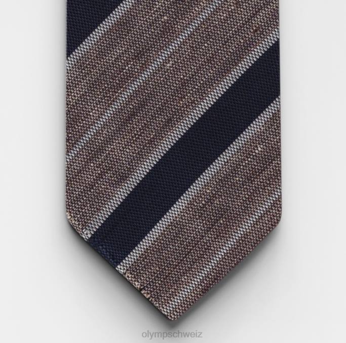 OLYMP Krawatte schmal 6,5 cm, taupe LBD82292 Zubehör