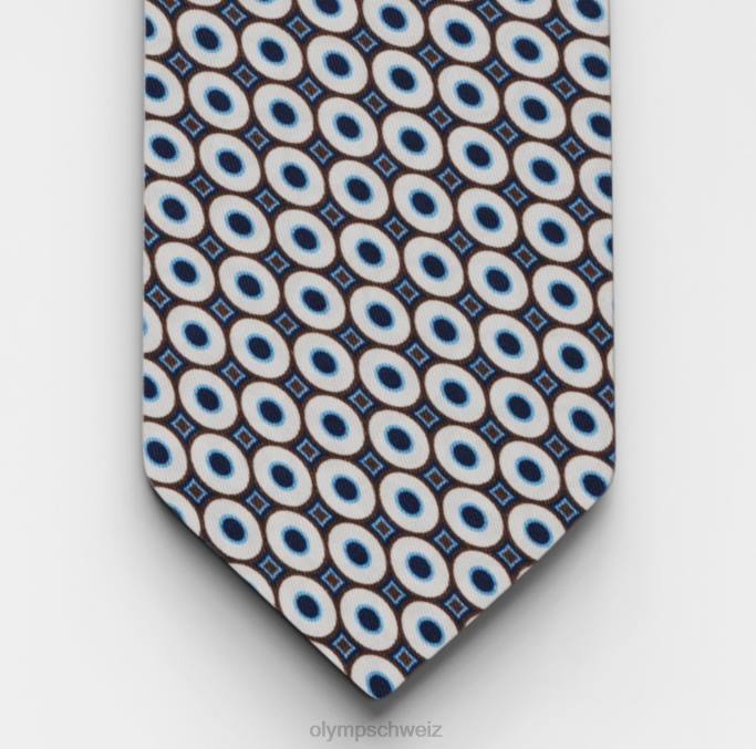 OLYMP Krawatte schmal 6,5 cm, taupe LBD82417 Zubehör